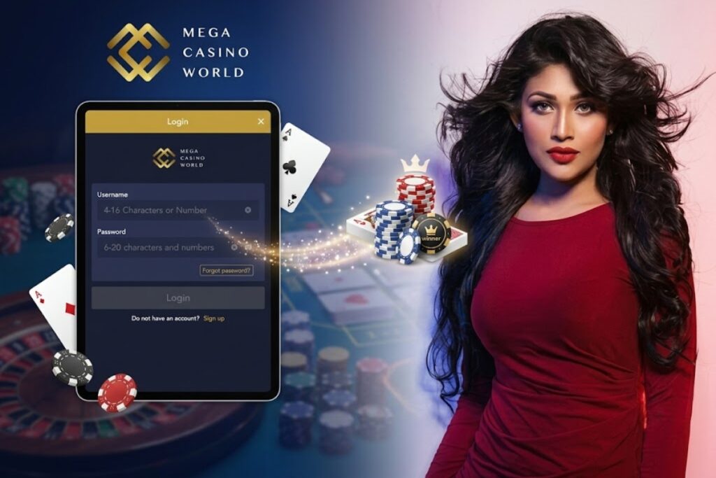 Login to start with MCW table games
